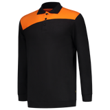 Tricorp Workwear Polosweaters 302004 zwart-oranje(blackorange)