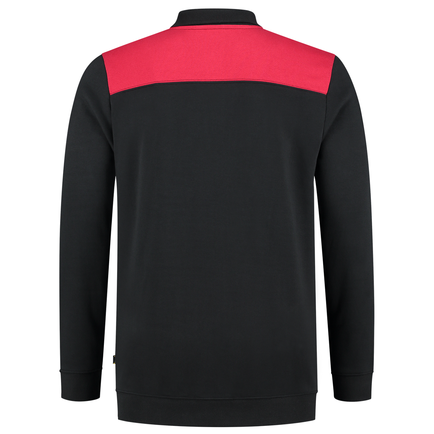 Tricorp Workwear Polosweaters 302004 zwart-rood(blackred)