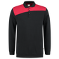 Tricorp Workwear Polosweaters 302004 zwart-rood(blackred)