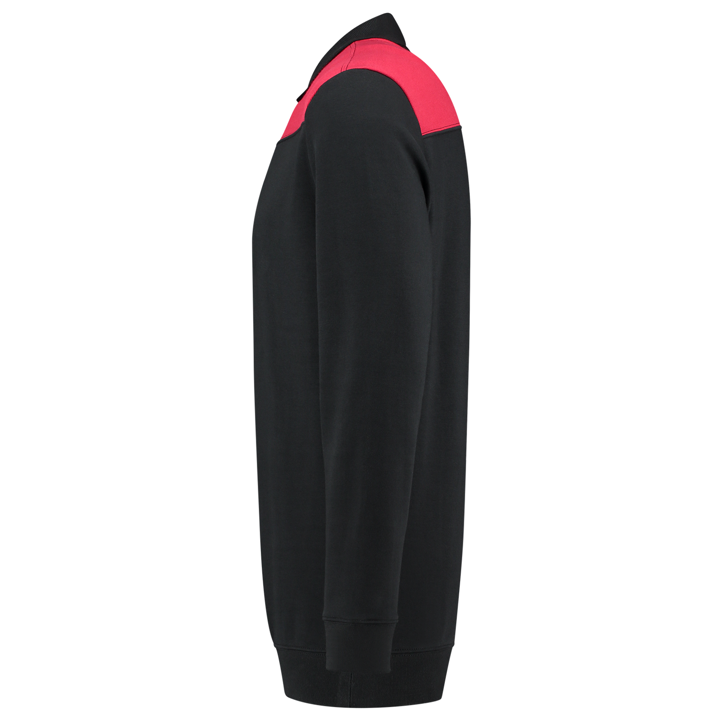 Tricorp Workwear Polosweaters 302004 zwart-rood(blackred)