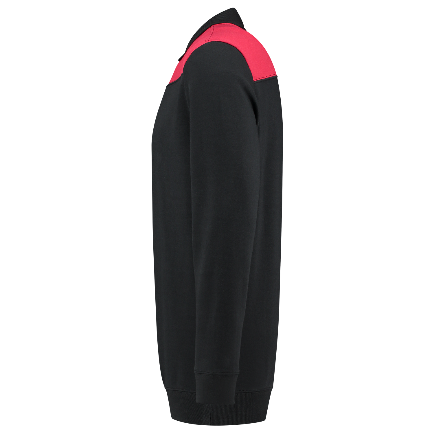 Tricorp Workwear Polosweaters 302004 zwart-rood(blackred)