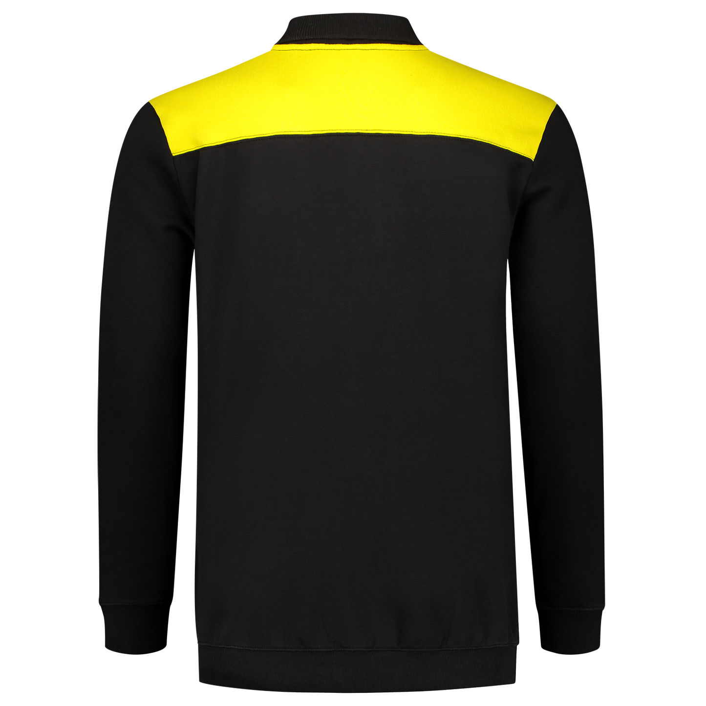 Tricorp Workwear Polosweaters 302004 zwart-geel(blackyellow)