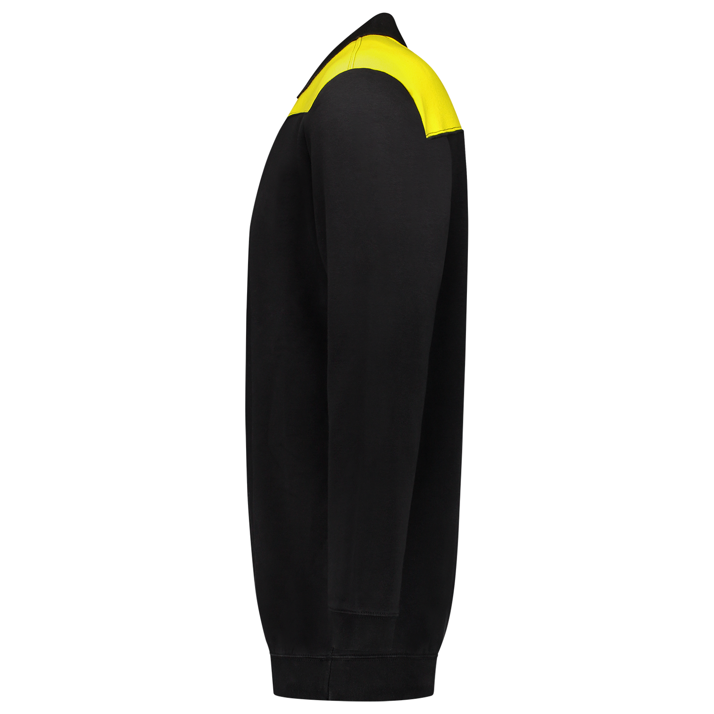 Tricorp Workwear Polosweaters 302004 zwart-geel(blackyellow)