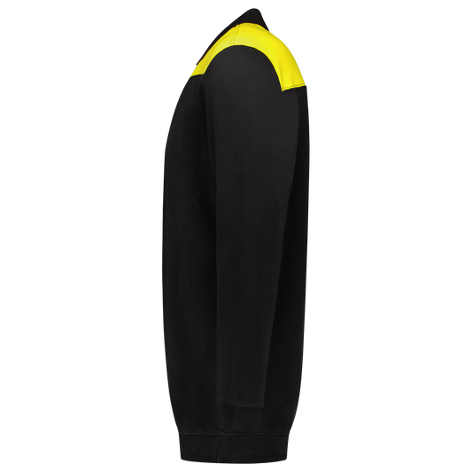 Tricorp Workwear Polosweaters 302004 zwart-geel(blackyellow)