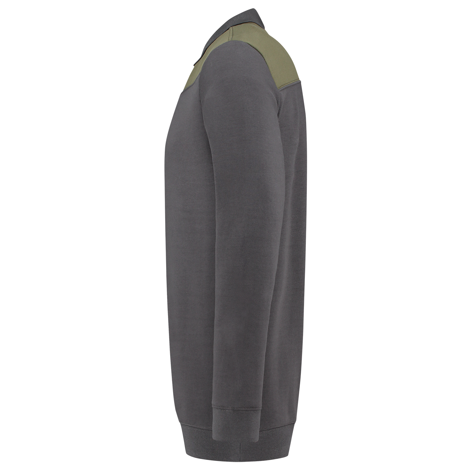 Tricorp Workwear Polosweaters 302004 donkergrijs-legergroen(darkgreyarmy)