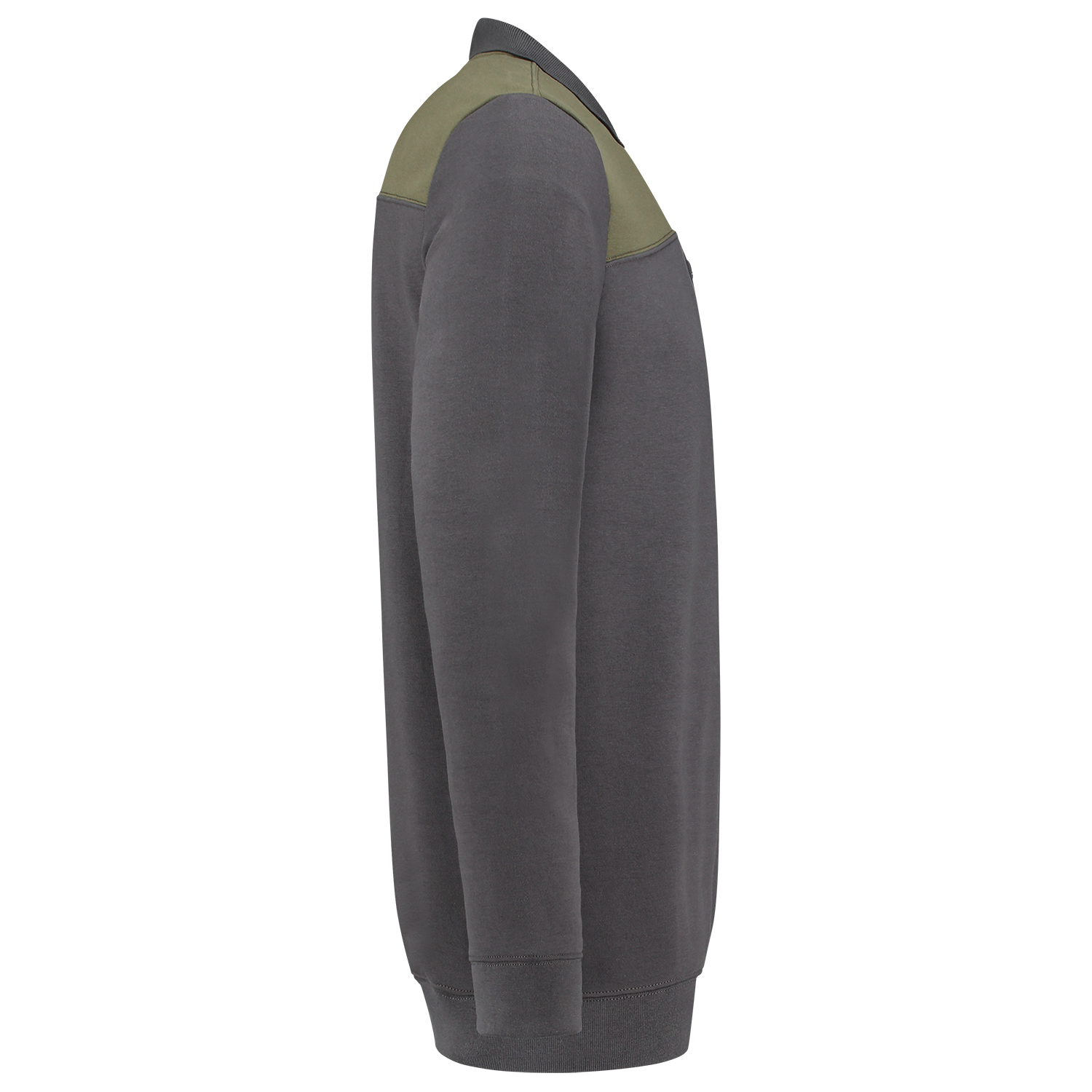 Tricorp Workwear Polosweaters 302004 donkergrijs-legergroen(darkgreyarmy)