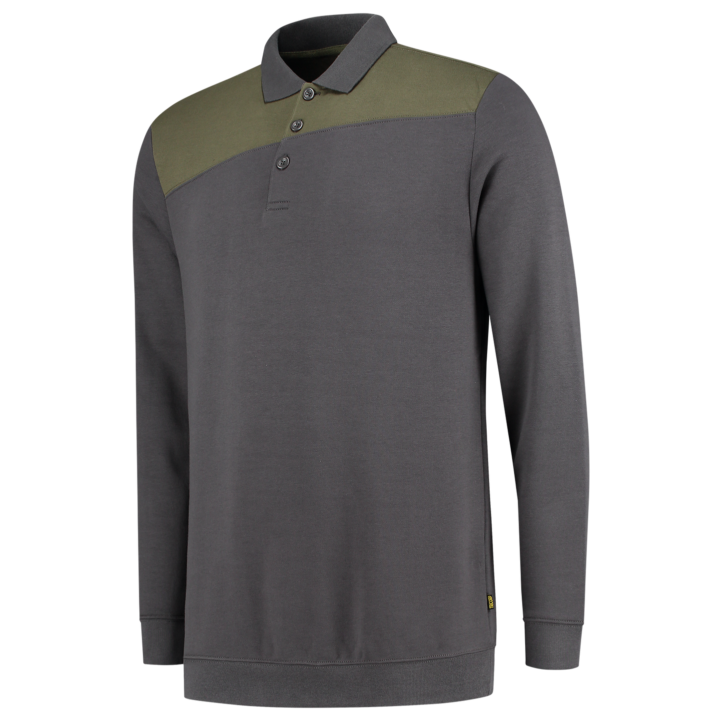 Tricorp Workwear Polosweaters 302004 donkergrijs-legergroen(darkgreyarmy)