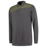 Tricorp Workwear Polosweaters 302004 donkergrijs-legergroen(darkgreyarmy)