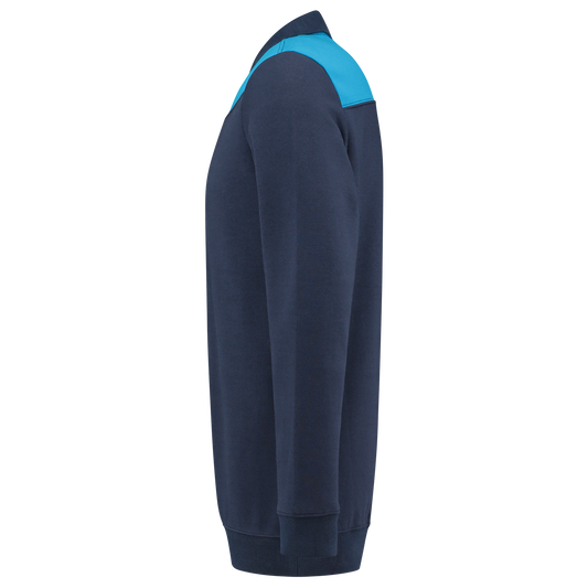 Tricorp Workwear 60 Graden;Bicolor Naden Polosweaters 302004 inktblauw-turkoois(inkturquoise)