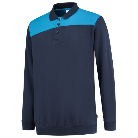 Tricorp Workwear Polosweaters 302004 inktblauw-turkoois(inkturquoise)