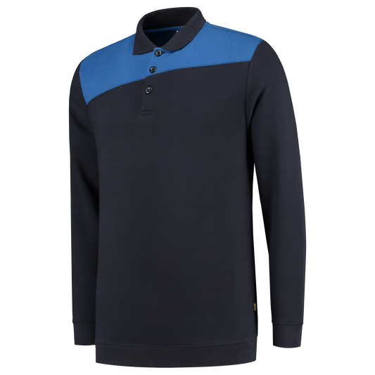 Tricorp Workwear 60 Graden;Bicolor Naden Polosweaters 302004 marineblauw-koningsblauw(navyroyalblue)