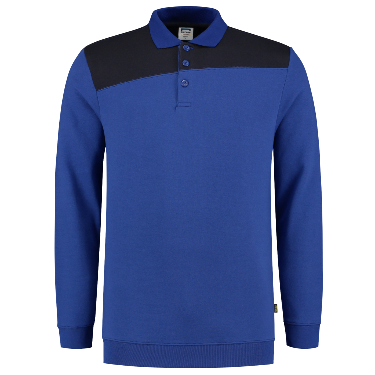 Tricorp Workwear Polosweaters 302004 koningsblauw-marineblauw(royalbluenavy)