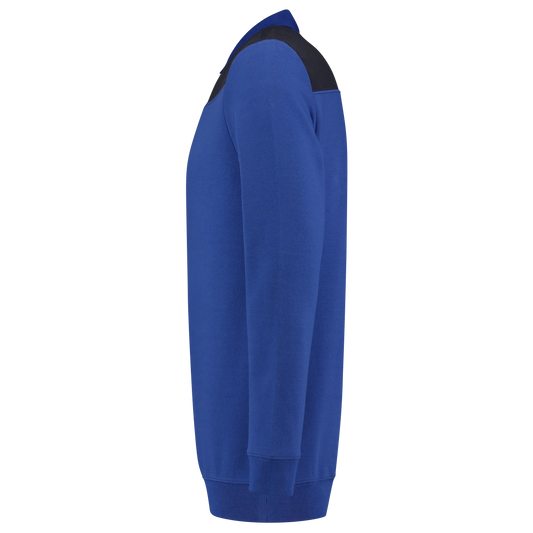 Tricorp Workwear 60 Graden;Bicolor Naden Polosweaters 302004 koningsblauw-marineblauw(royalbluenavy)