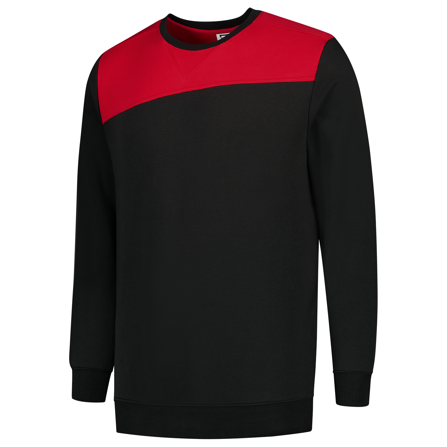 Tricorp Workwear Sweaters 302013 zwart-rood(blackred)