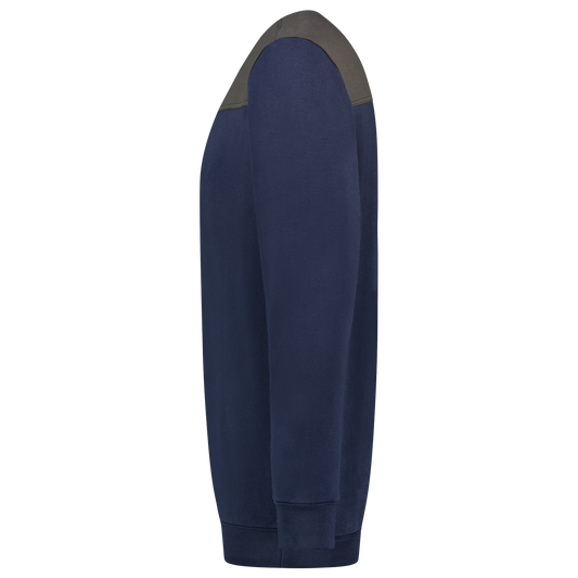 Tricorp Workwear 60 Graden;Bicolor Naden Sweaters 302013 inktblauw-donkergrijs(inkdarkgrey)