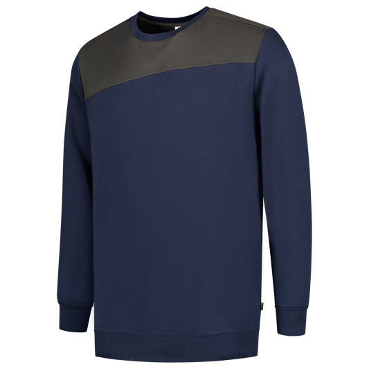 Tricorp Workwear 60 Graden;Bicolor Naden Sweaters 302013 inktblauw-donkergrijs(inkdarkgrey)