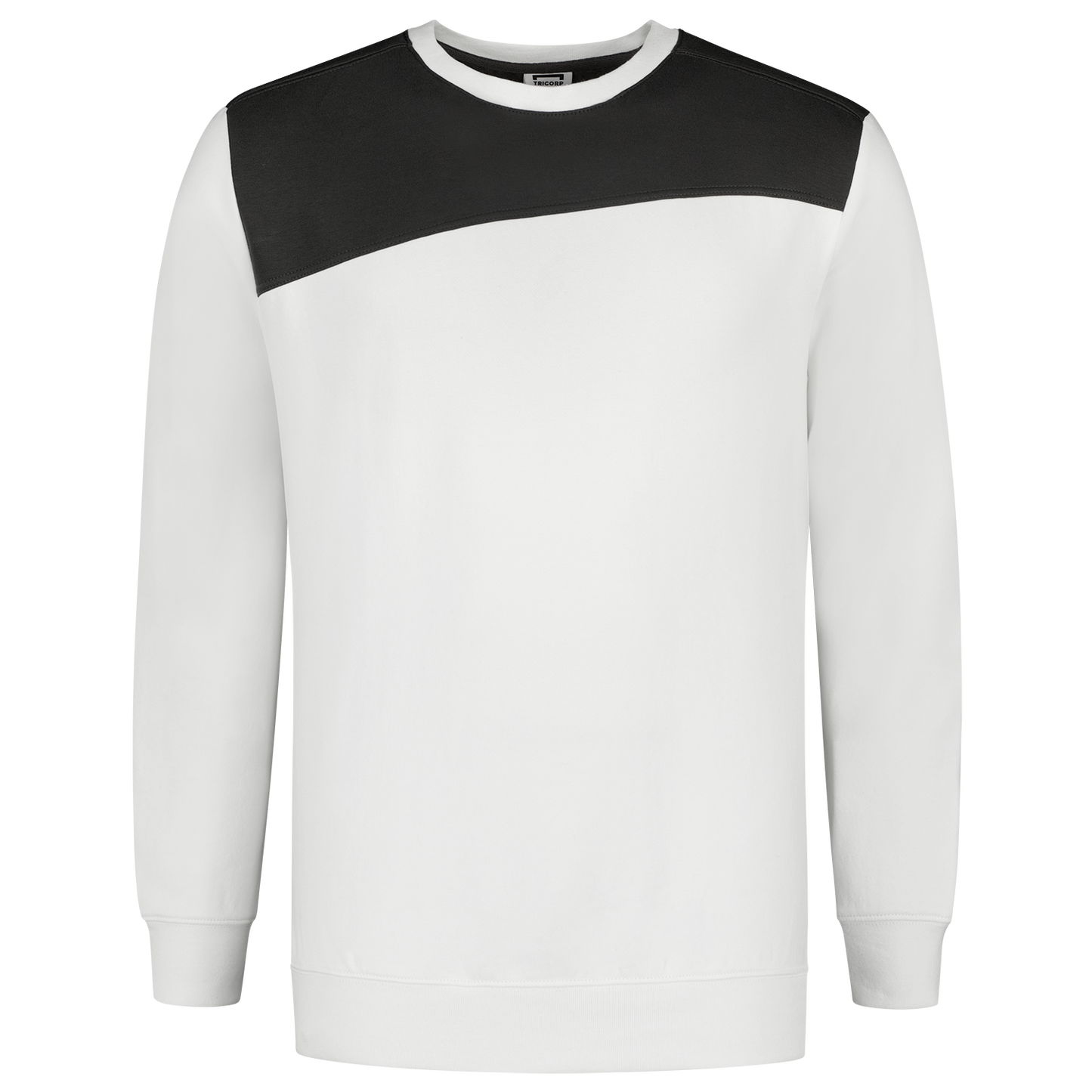 Tricorp Workwear Sweaters 302013 wit-donkergrijs(whitedarkgrey)