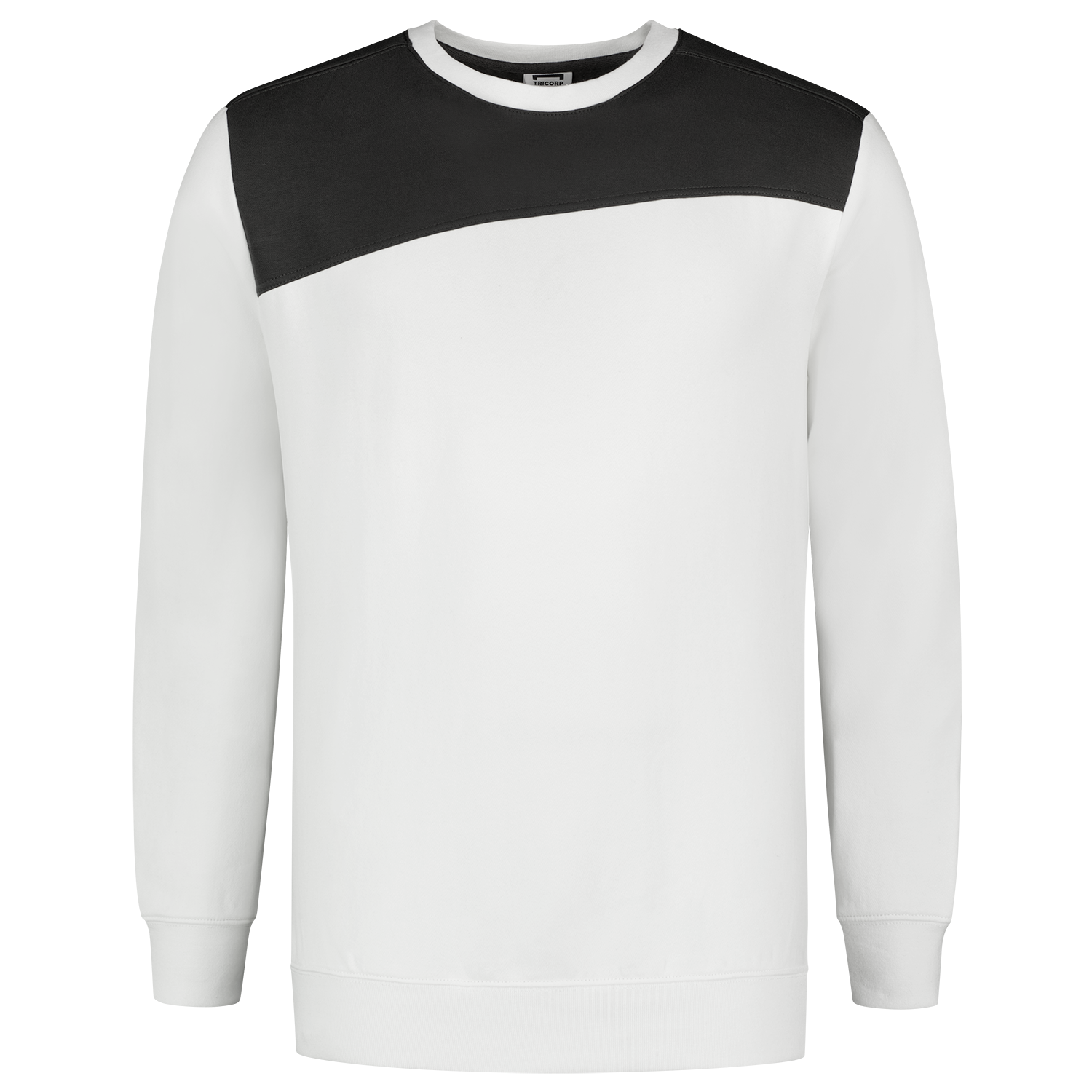 Tricorp Workwear Sweaters 302013 wit-donkergrijs(whitedarkgrey)