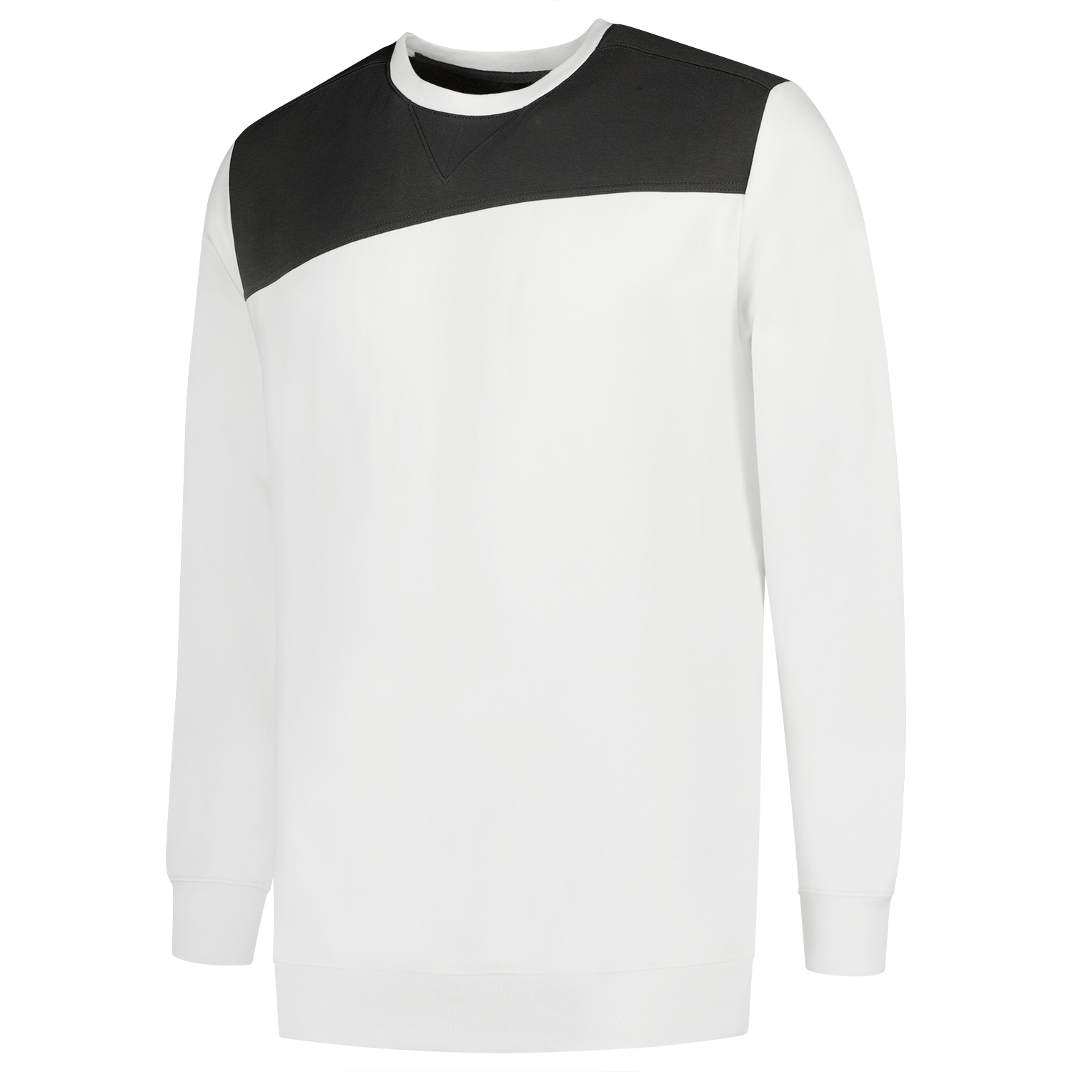 Tricorp Workwear Sweaters 302013 wit-donkergrijs(whitedarkgrey)