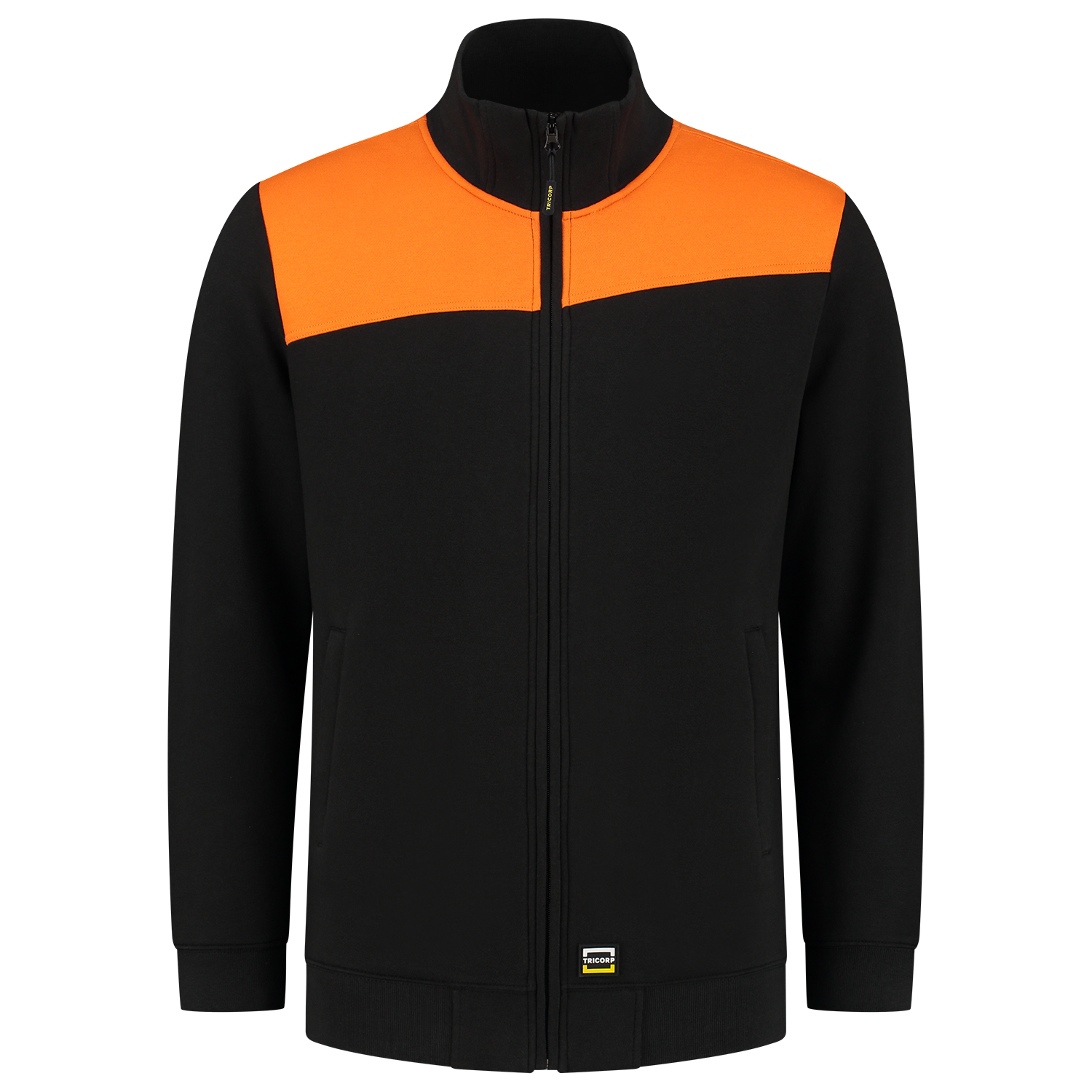 Tricorp Sweaters 302014 zwart-oranje(blackorange)