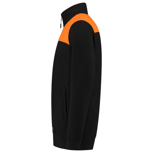 Tricorp Workwear 60 Graden;Bicolor Naden Sweaters 302014 zwart-oranje(blackorange)