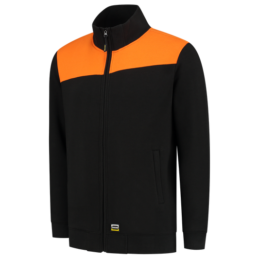 Tricorp Workwear 60 Graden;Bicolor Naden Sweaters 302014 zwart-oranje(blackorange)