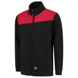 Tricorp Sweaters 302014 zwart-rood(blackred)