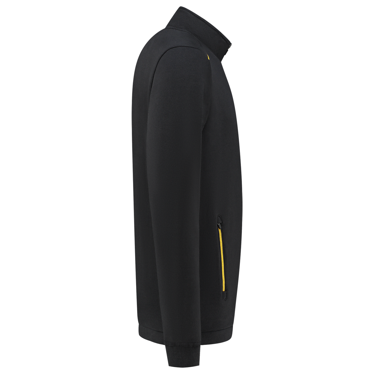 Tricorp Workwear 60 Graden;Accent Sweatvesten 302702 zwart-geel(blackyellow)