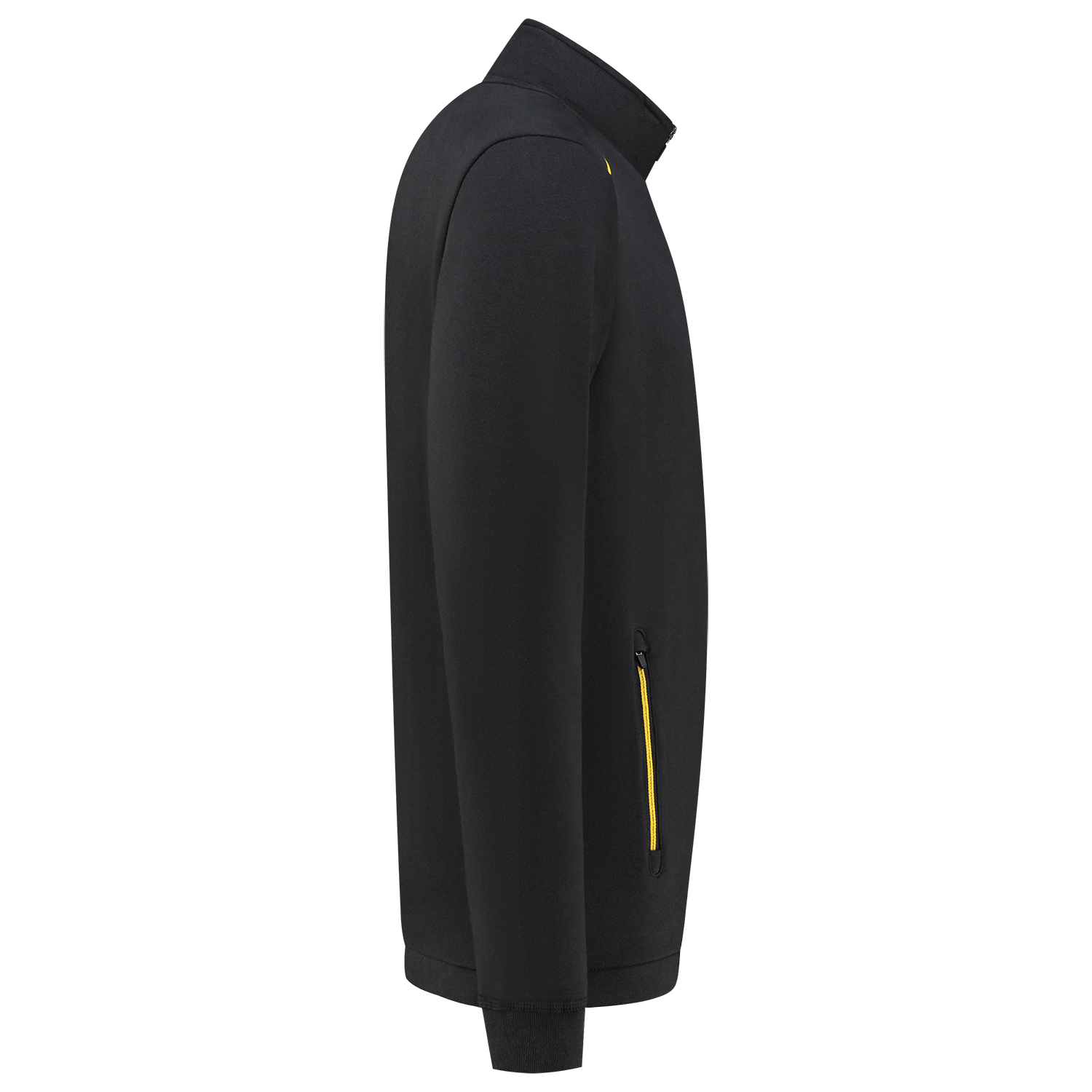 Tricorp Workwear 60 Graden;Accent Sweatvesten 302702 zwart-geel(blackyellow)