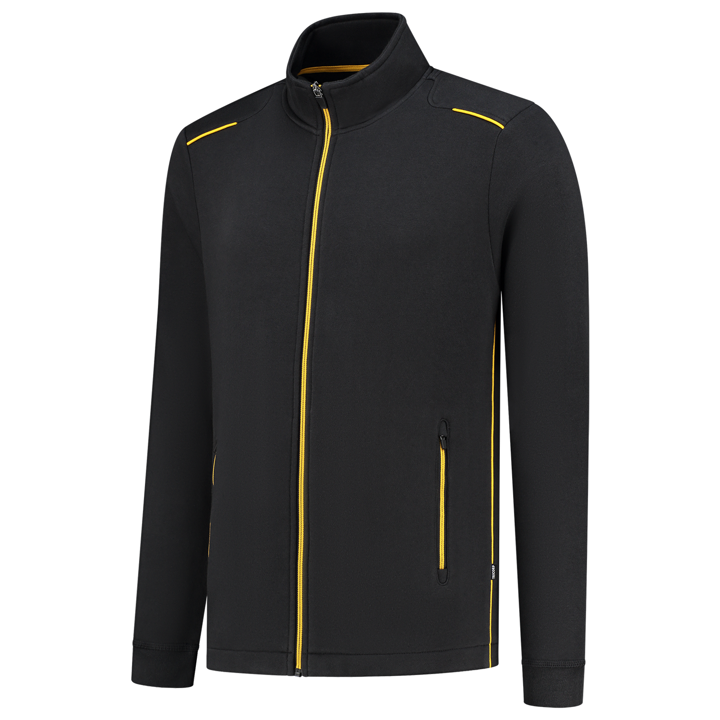 Tricorp Workwear 60 Graden;Accent Sweatvesten 302702 zwart-geel(blackyellow)