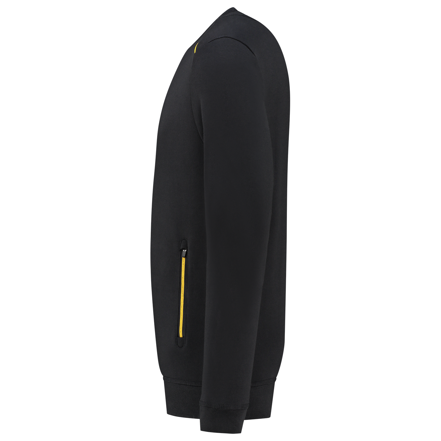 Tricorp Workwear 60 Graden;Accent Sweaters 302703 zwart-geel(blackyellow)