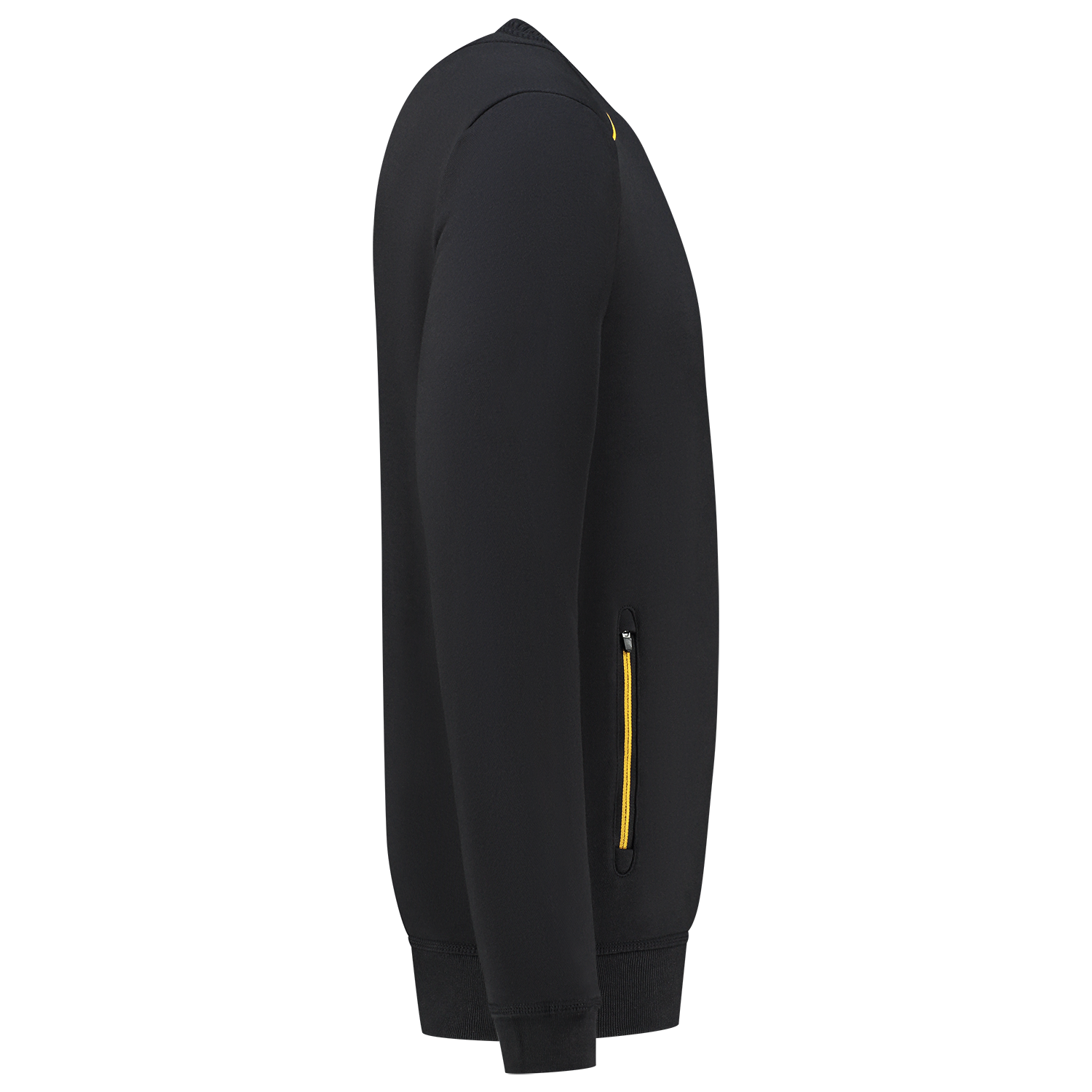 Tricorp Workwear 60 Graden;Accent Sweaters 302703 zwart-geel(blackyellow)