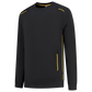 Tricorp Workwear 60 Graden;Accent Sweaters 302703 zwart-geel(blackyellow)