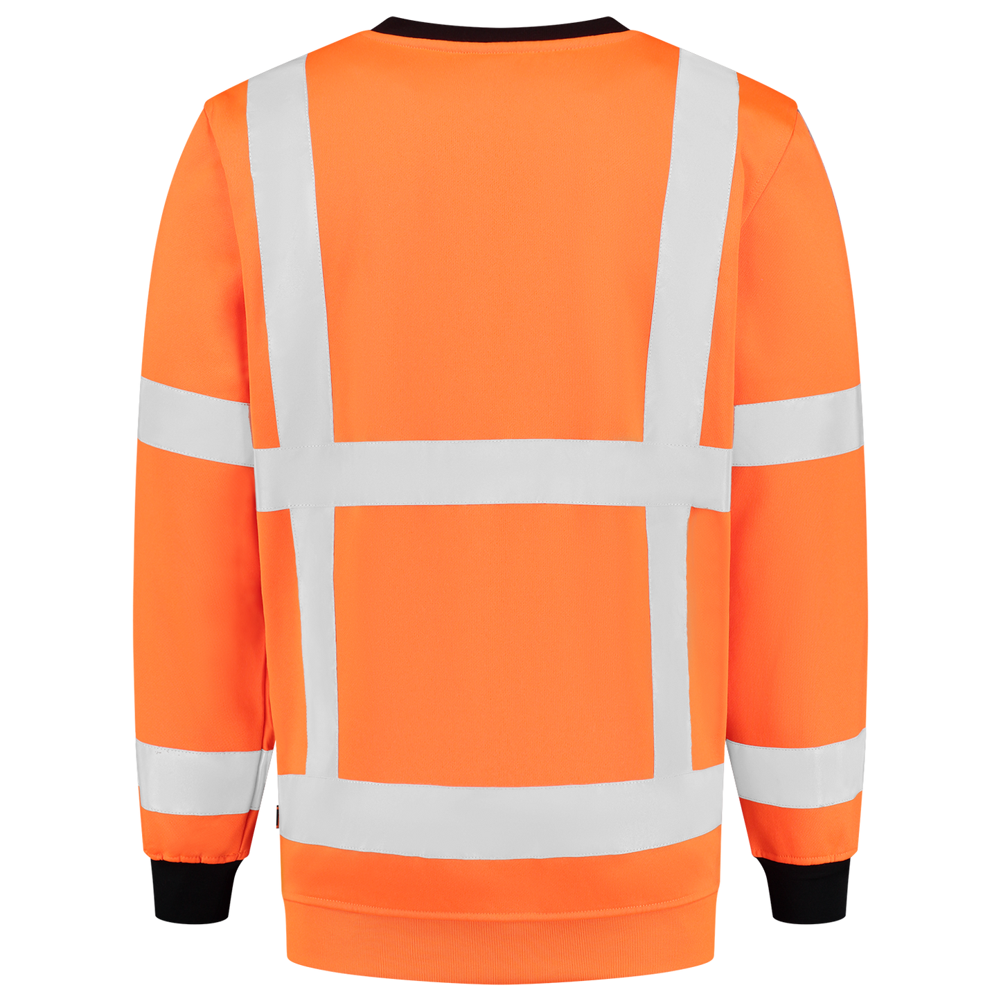 Tricorp Safety Polosweaters 303001-TS-RWS HiVis fluo oranje-zwart(fluororange)