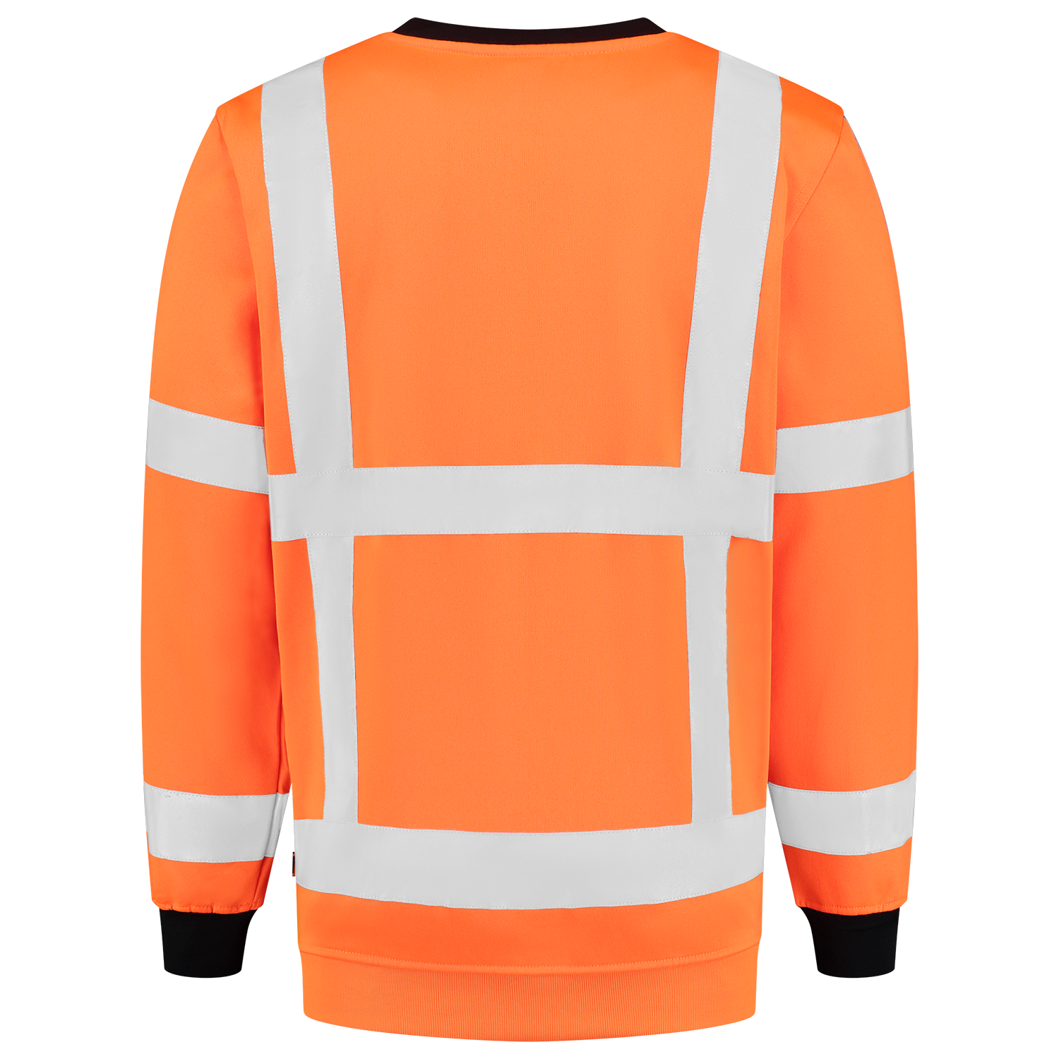 Tricorp Safety Polosweaters 303001-TS-RWS HiVis fluo oranje-zwart(fluororange)