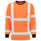 Tricorp Safety Polosweaters 303001-TS-RWS HiVis fluo oranje-zwart(fluororange)