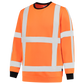 Tricorp Safety Polosweaters 303001-TS-RWS HiVis fluo oranje-zwart(fluororange)
