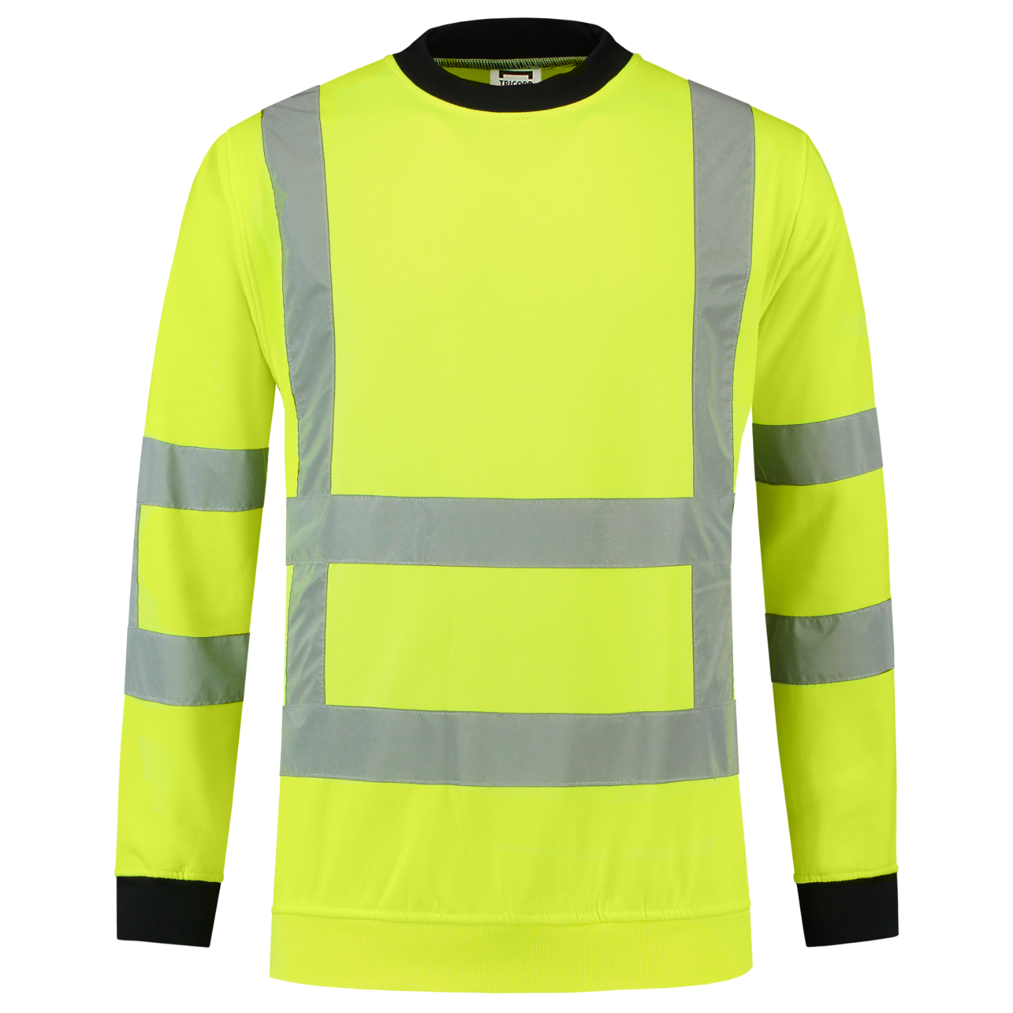 Tricorp Safety Polosweaters 303001-TS-RWS HiVis fluo geel-zwart(fluoryellow)