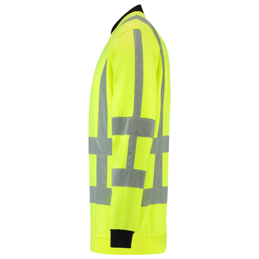 Tricorp Safety Polosweaters 303001-TS-RWS HiVis fluo geel-zwart(fluoryellow)