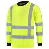 Tricorp Safety Polosweaters 303001-TS-RWS HiVis fluo geel-zwart(fluoryellow)