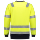 Tricorp Safety Polosweaters 303002 Multinorm fluo geel-inktblauw(fluoryellowink)
