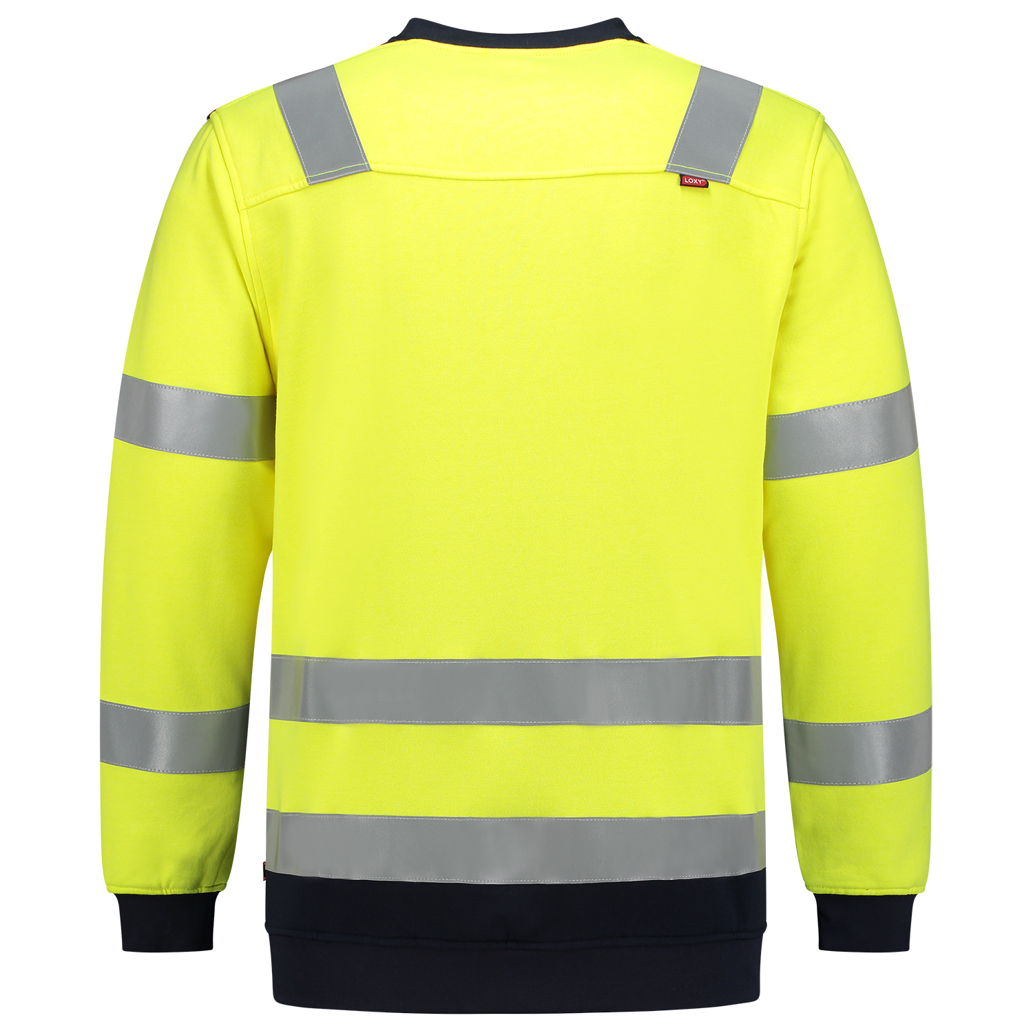Tricorp Safety Polosweaters 303002 Multinorm fluo geel-inktblauw(fluoryellowink)