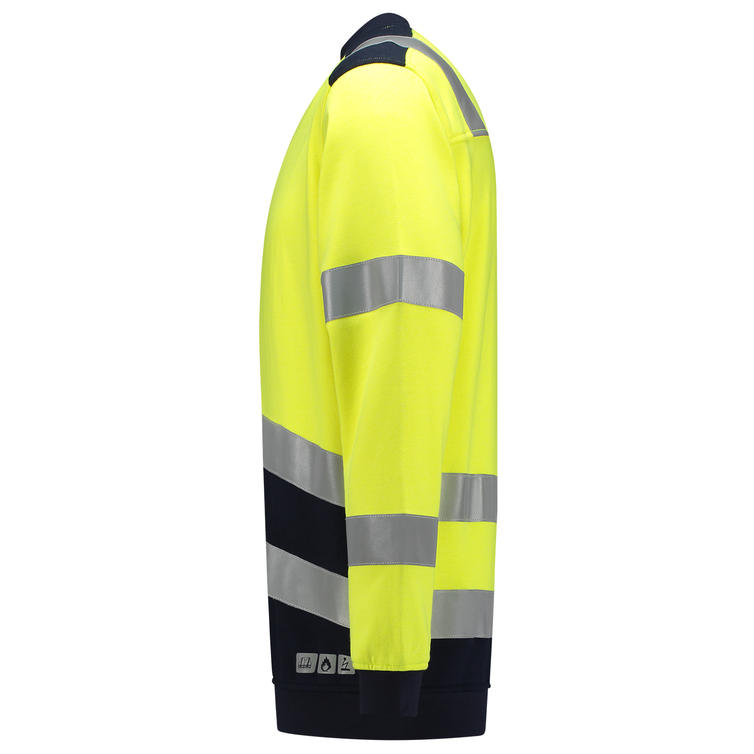 Tricorp Safety Polosweaters 303002 Multinorm fluo geel-inktblauw(fluoryellowink)