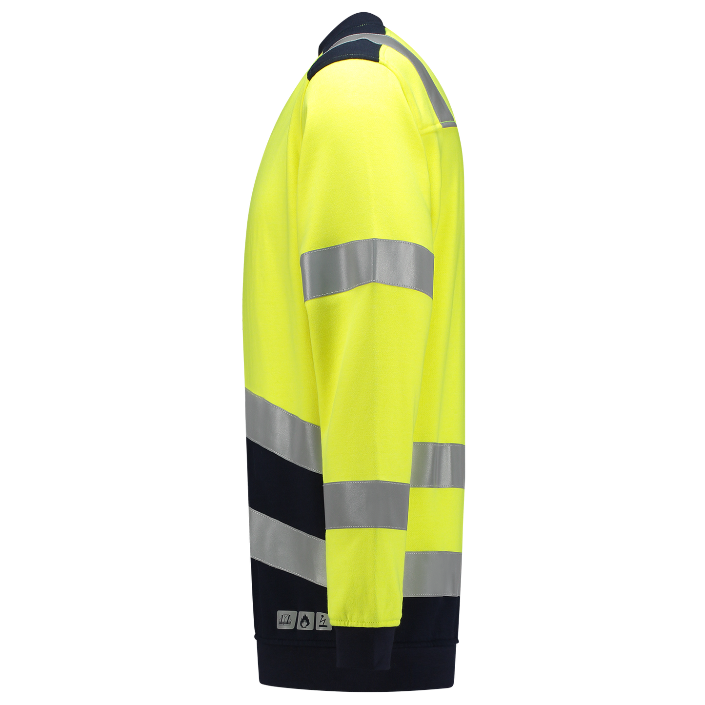 Tricorp Safety Polosweaters 303002 Multinorm fluo geel-inktblauw(fluoryellowink)