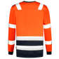 Tricorp Safety Polosweaters 303004 HiVis fluo oranje-inktblauw(fluororangeink)