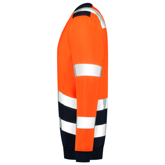 Tricorp Safety 2020 Vision;60 Graden Sweaters 303004 HiVis fluo oranje-inktblauw(fluororangeink)