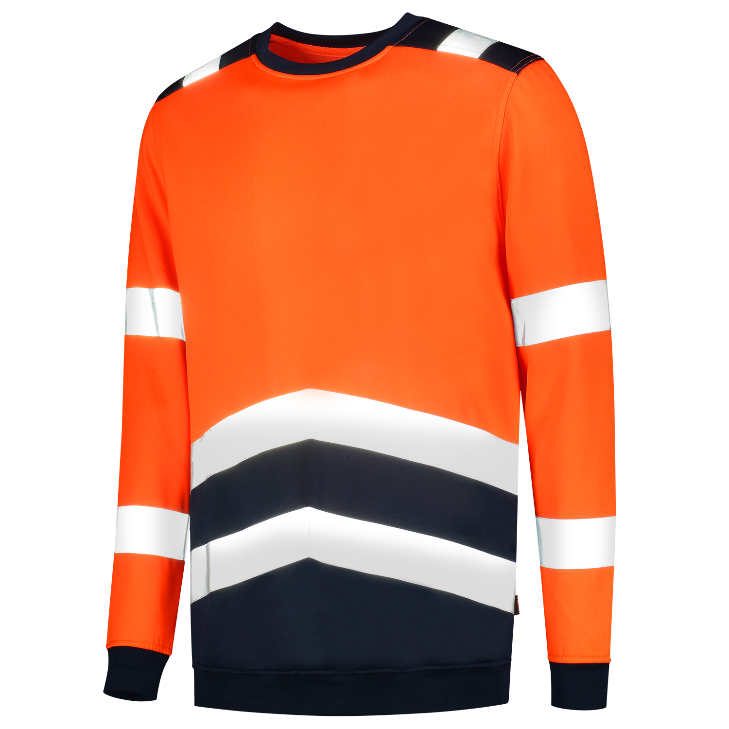 Tricorp Safety 2020 Vision;60 Graden Sweaters 303004 HiVis fluo oranje-inktblauw(fluororangeink)