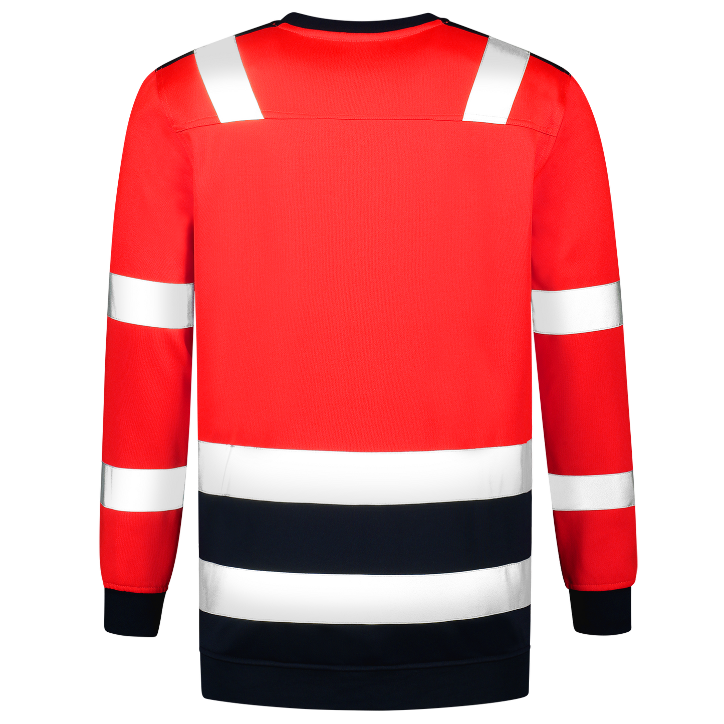 Tricorp Safety Polosweaters 303004 HiVis fluo rood-inktblauw(fluorredink)