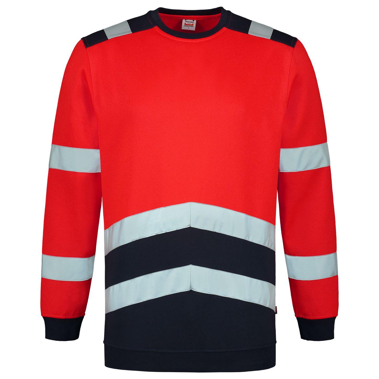 Tricorp Safety Sweaters 303004 HiVis fluo rood-inktblauw(fluorredink)