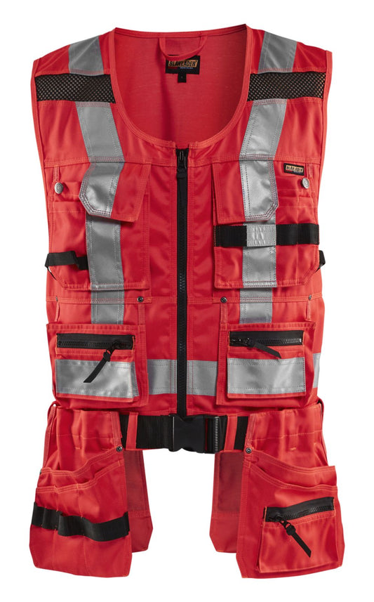 Blaklader Vesten 30321804 HiVis fluo-rood(5500)